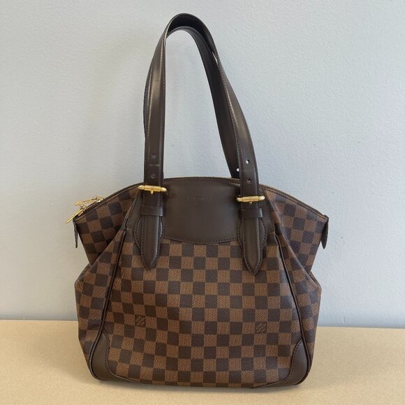 Louis Vuitton Verona GM Damier Ebene Shoulder Bag - Preowned - Picture 1 of 16